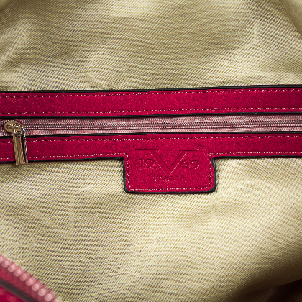 V 1969 Italia Borsa da donna Bordeaux GIULIA