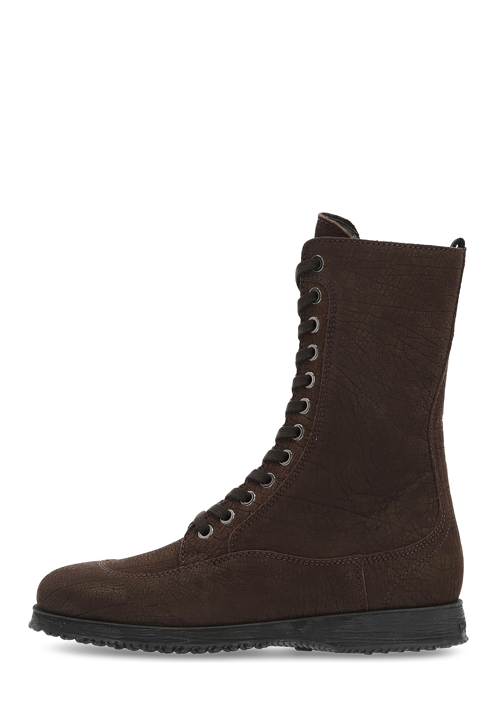 Hogan Stivale Alto Donna Marrone Scuro HXW00I0937066QLS800