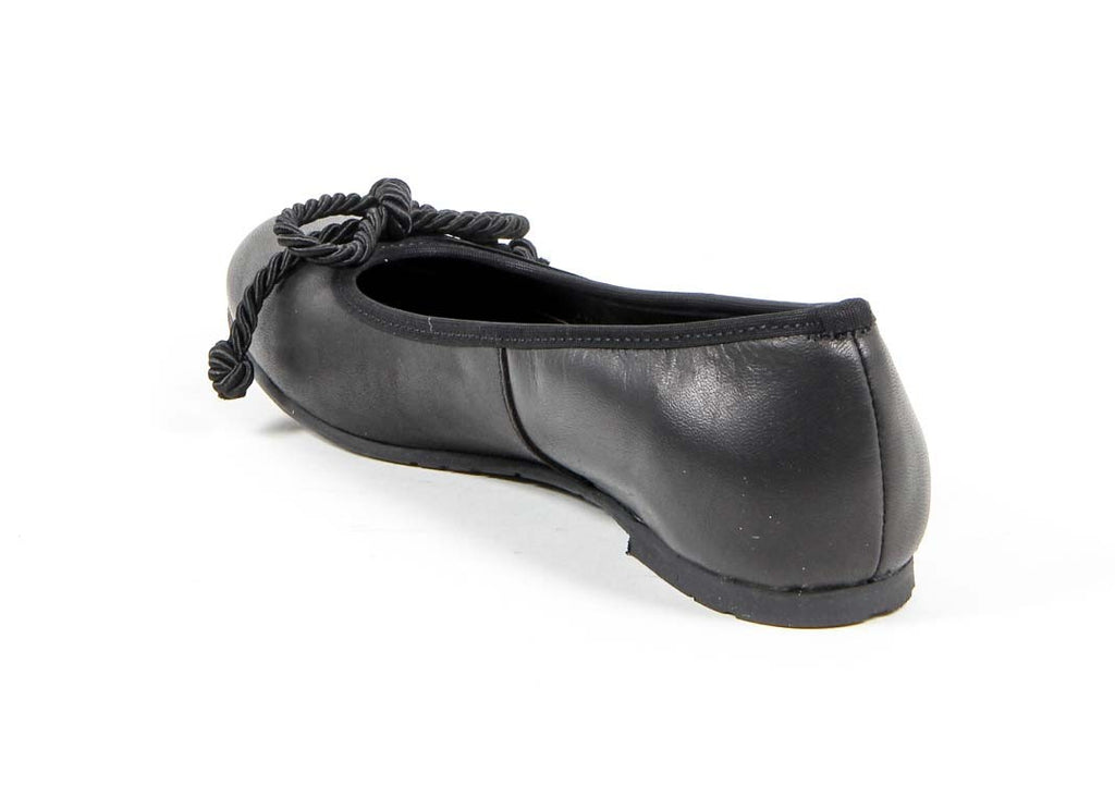 V 1969 Italia Womens Ballerina E08 NAPPA NERO