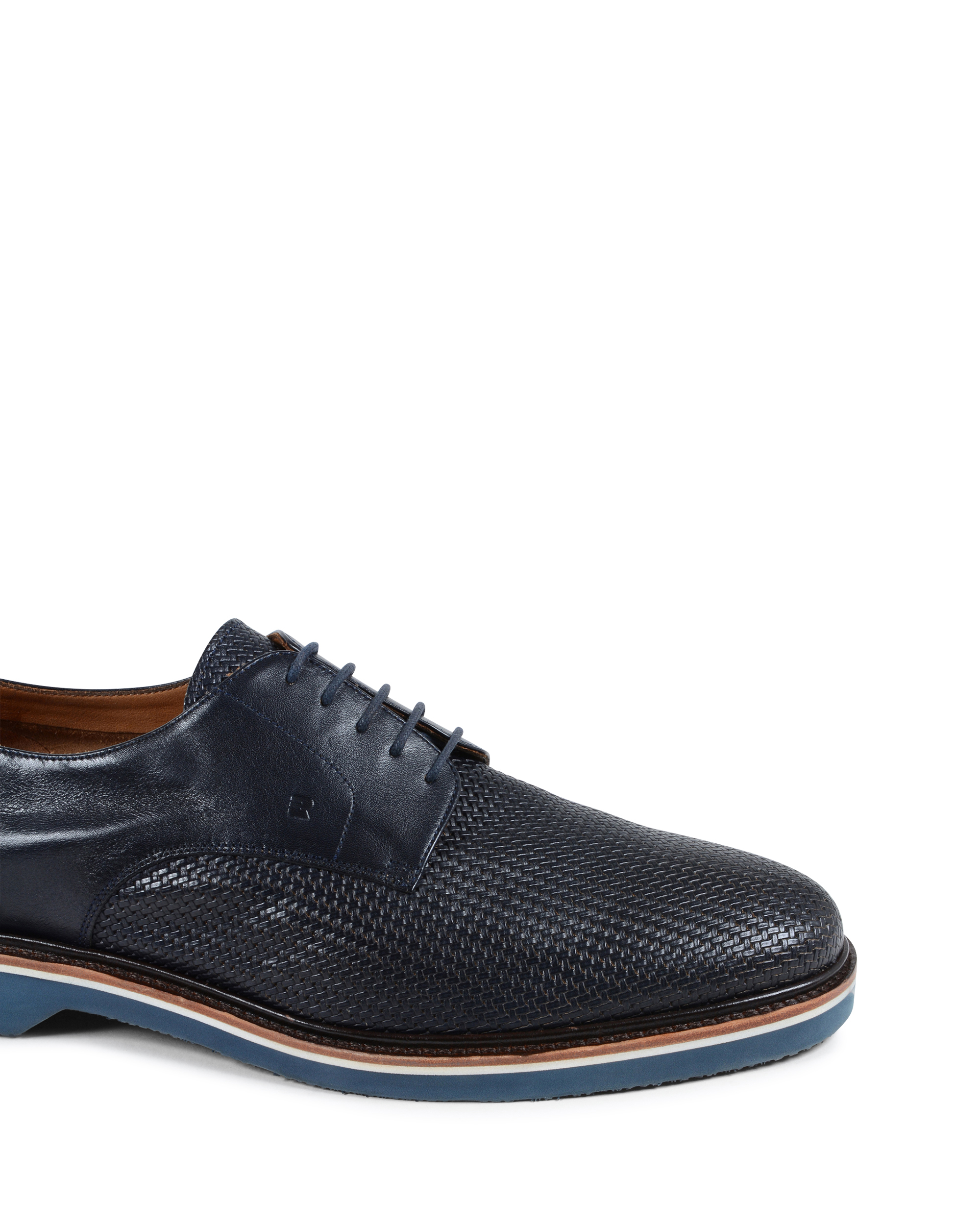 Fratelli Rossetti Scarpe stringate da uomo blu navy 45575 WEB SOFT VINTAG BLU
