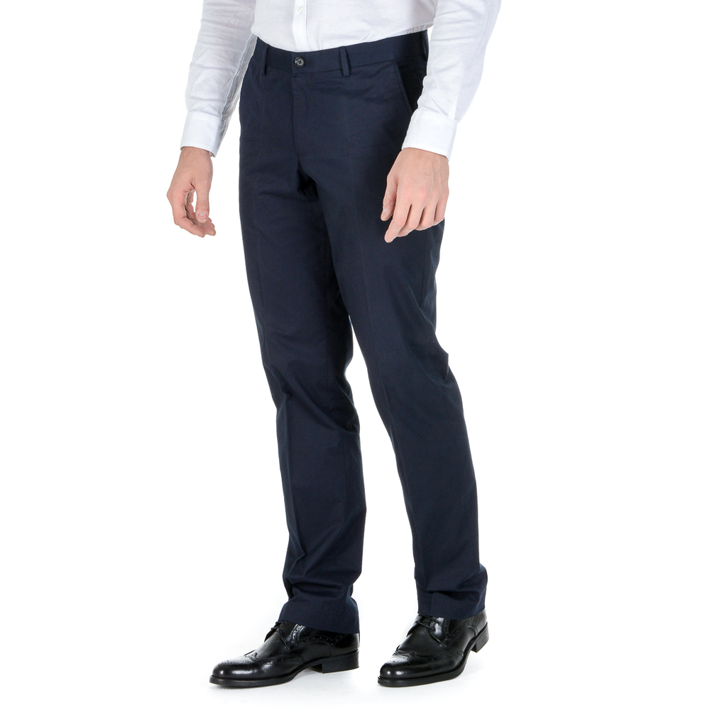 Pantaloni da uomo Hugo Boss blu scuro SHAP