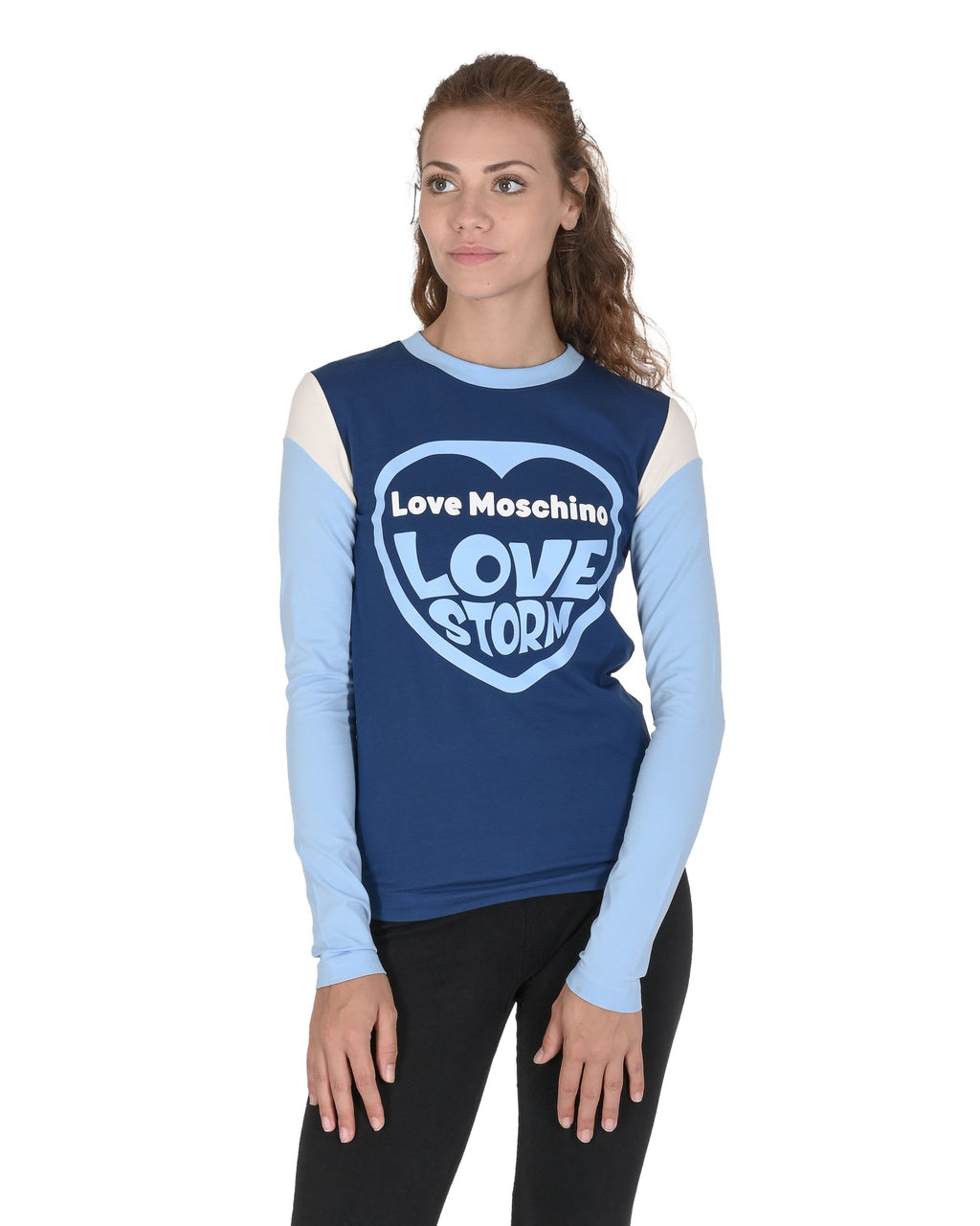 T-shirt da donna Love Moschino W 4 H74 01 E 1951 4054 MULTI