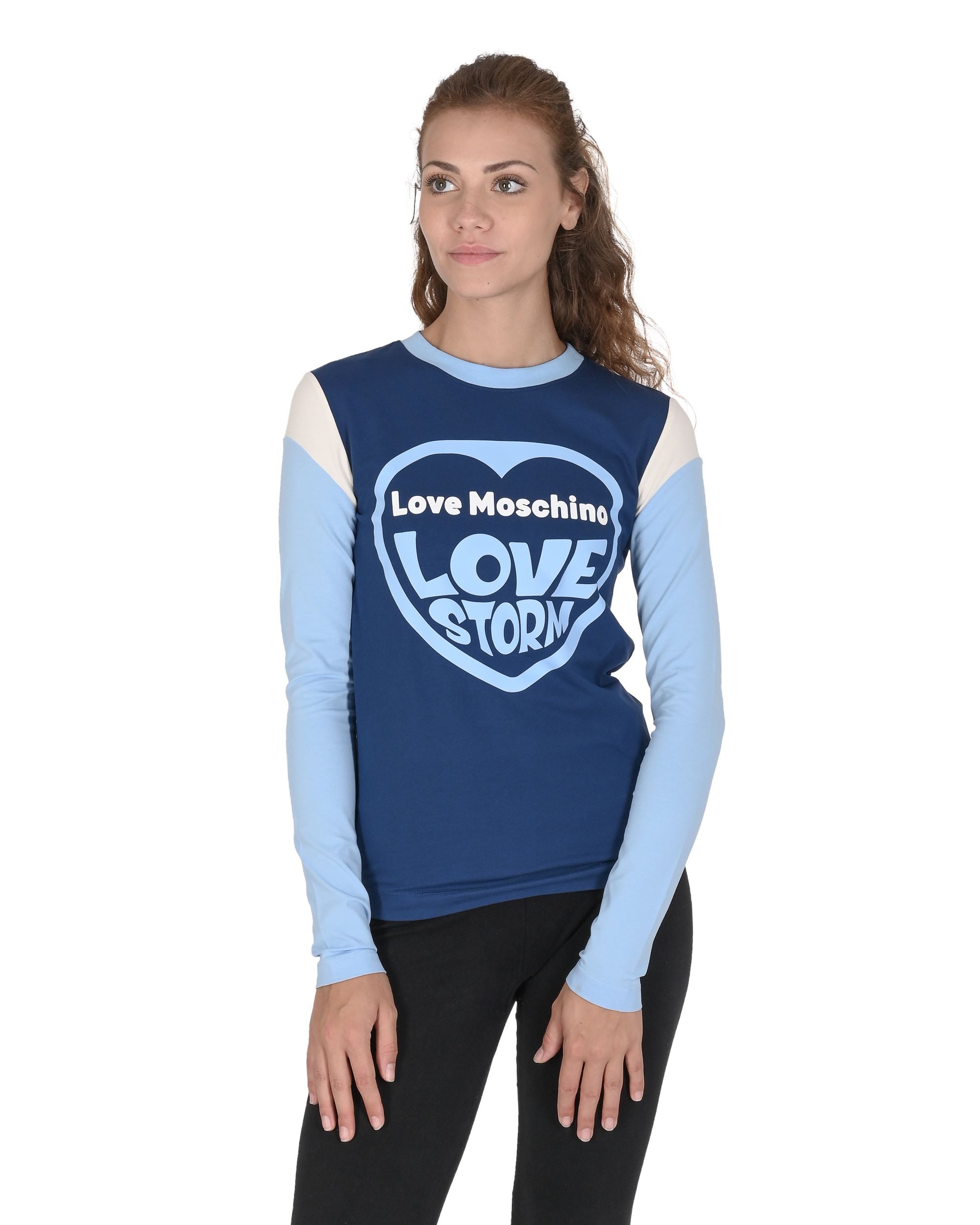 T-shirt da donna Love Moschino W 4 H74 01 E 1951 4054 MULTI