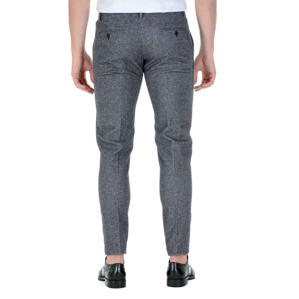 Pantaloni da uomo Dsquared2 grigi