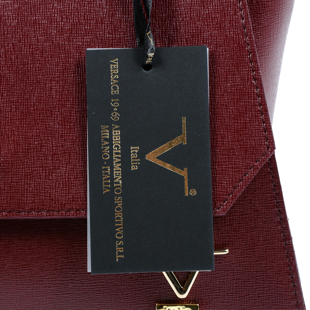 V 1969 Italia Borsa da donna Bordeaux FENIX