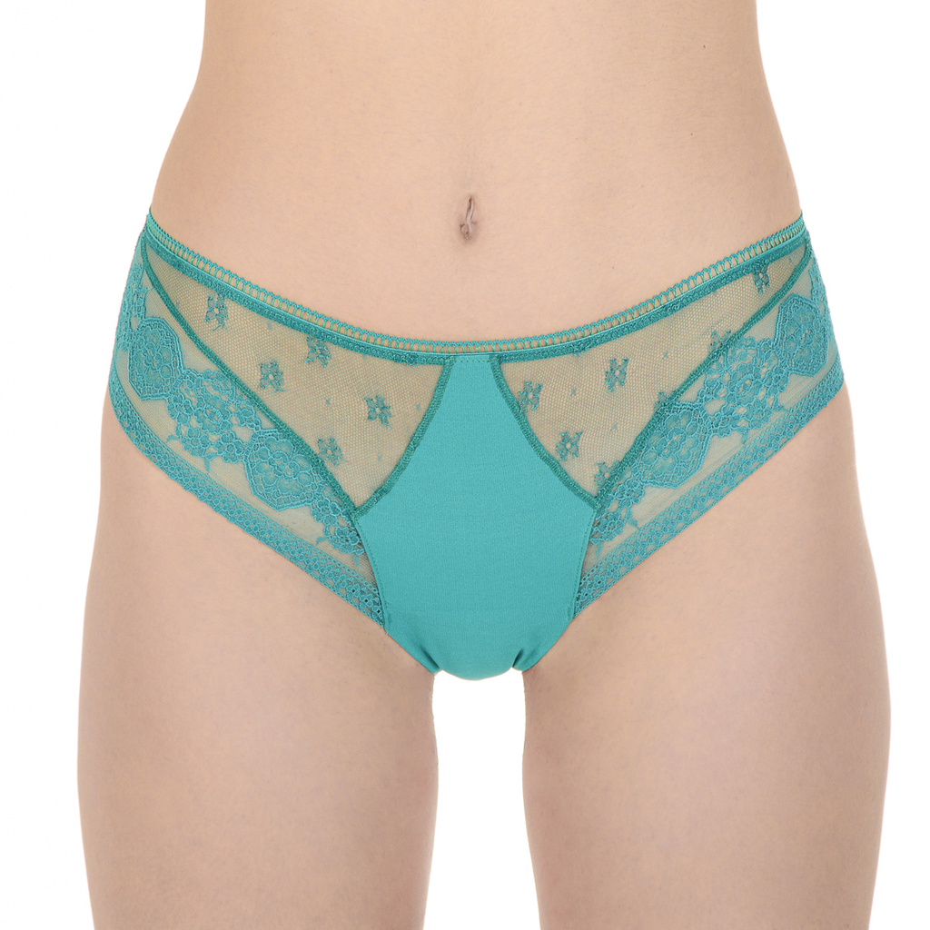 La Perla Top Donna Slip Verde