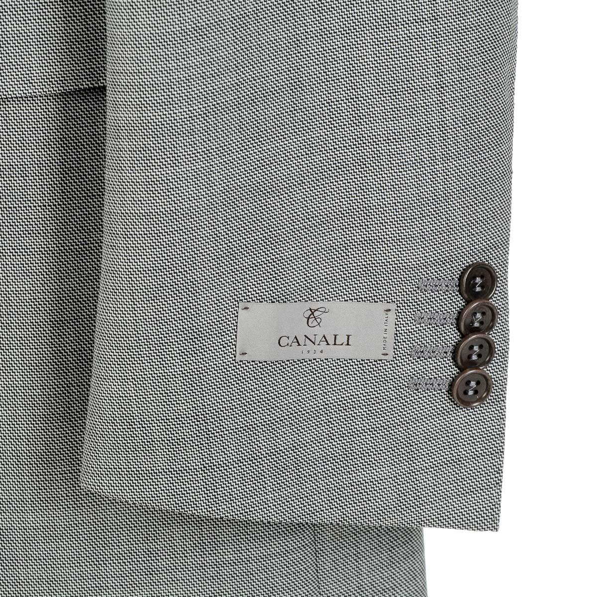 Canali Abito Uomo Maniche Lunghe Grigio