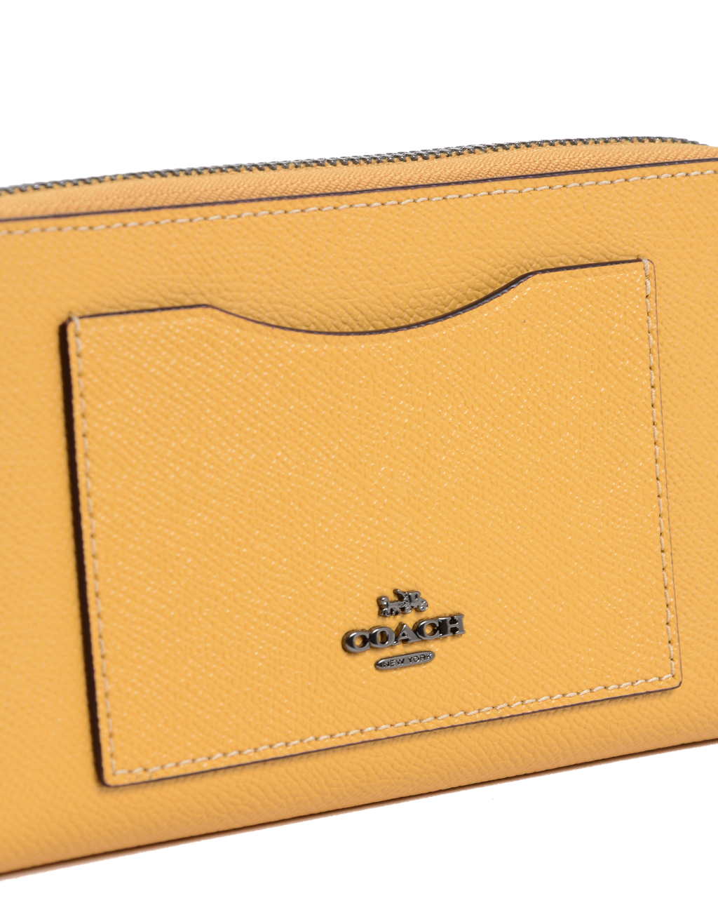Portafoglio da donna Coach Giallo 54007 MIELE