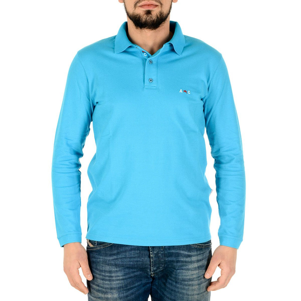 Polo da uomo Andrew Charles By Andy Hilfiger PT160 32001 ALABAMA AZURE