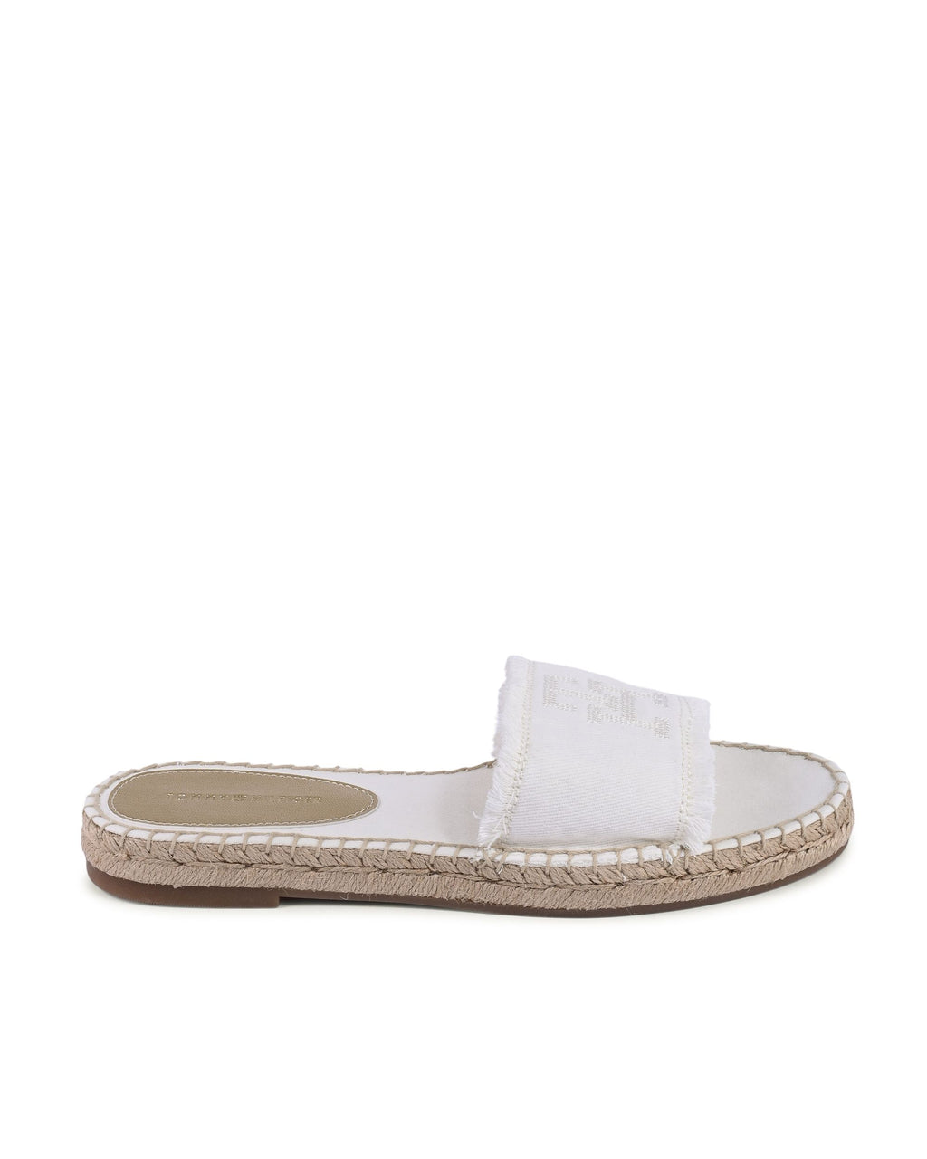 Tommy Hilfiger Espadrillas da donna bianche FW0FW071030LE