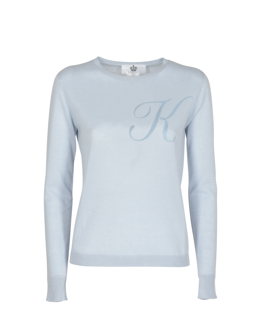 Dee Ocleppo Long Sleeve ART 004 LIGHT BLUE LETTER K