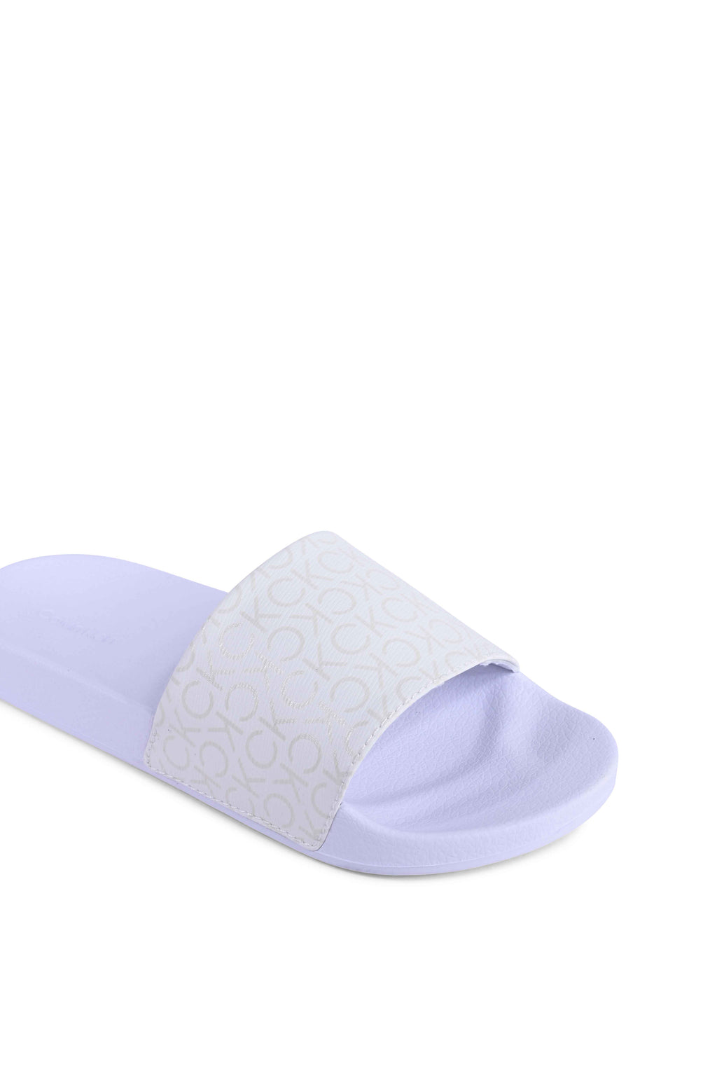 Ciabatte Calvin Klein da donna bianche HW0HW01974YBR