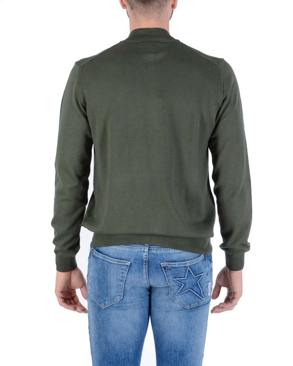 Maglione da uomo Andrew Charles LUPETTO GREEN