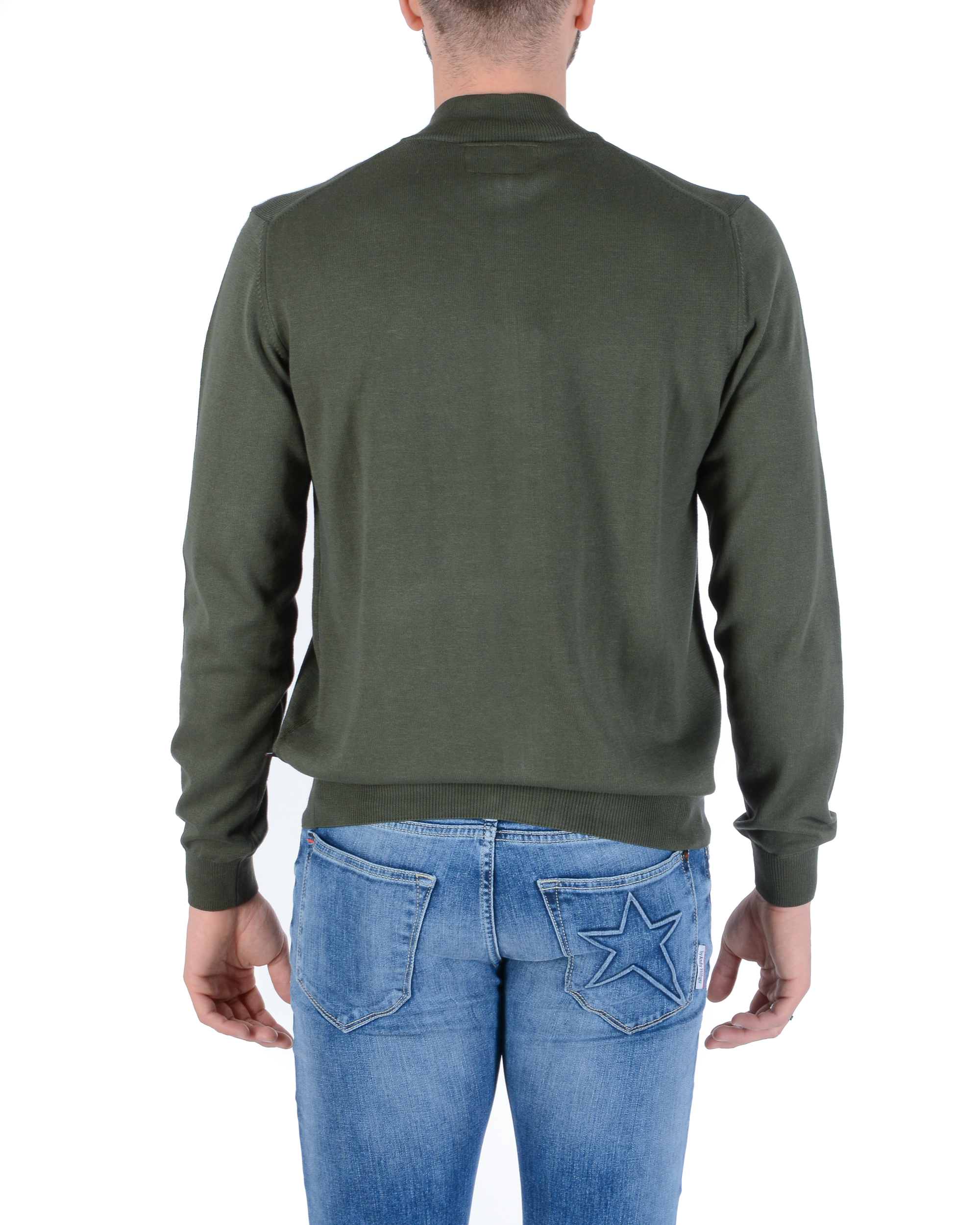 Maglione da uomo Andrew Charles LUPETTO GREEN