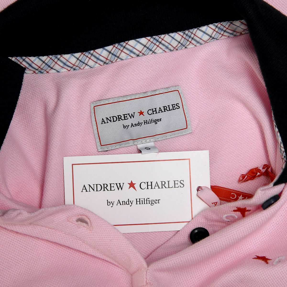Andrew Charles Polo da donna a maniche corte rosa NIA