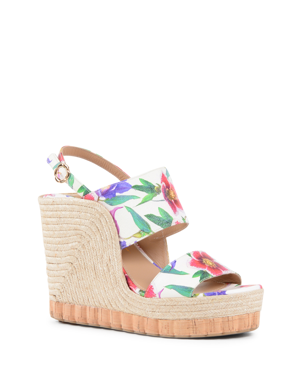 Salvatore Ferragamo Sandalo Con Zeppa Donna Multicolor MARATEA