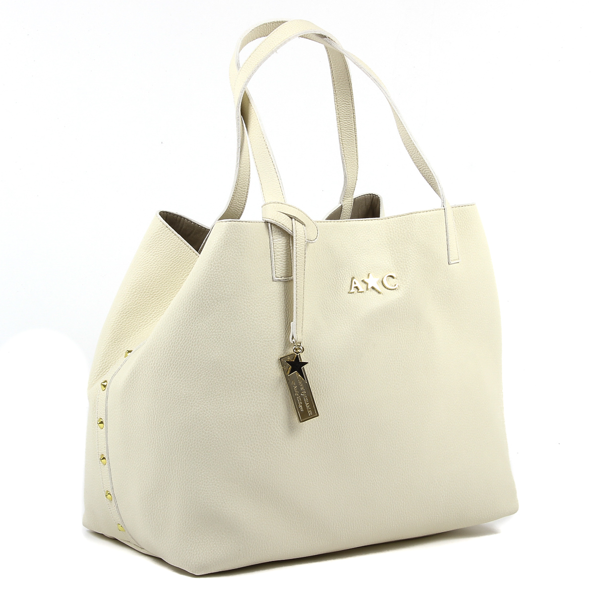 Borsa a mano da donna Andrew Charles Beige RACHEL