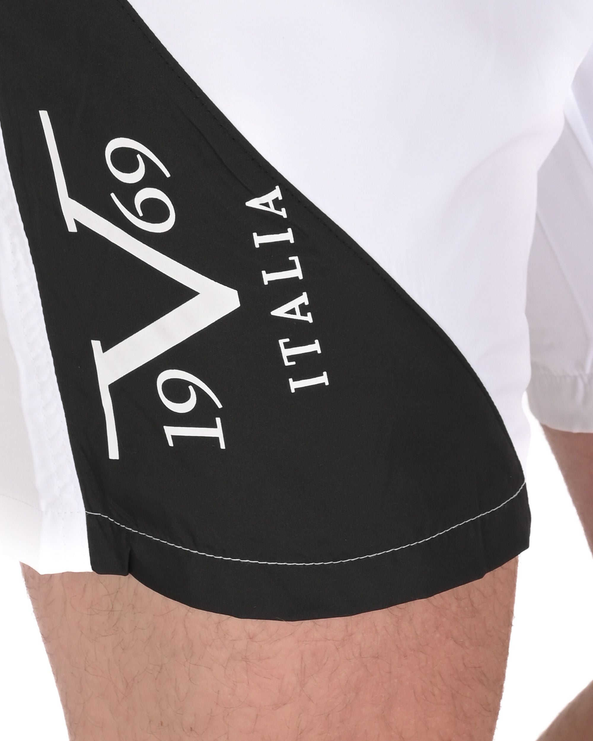 19V69 Italia Costume da bagno da uomo VSC1MBM03 BIANCO