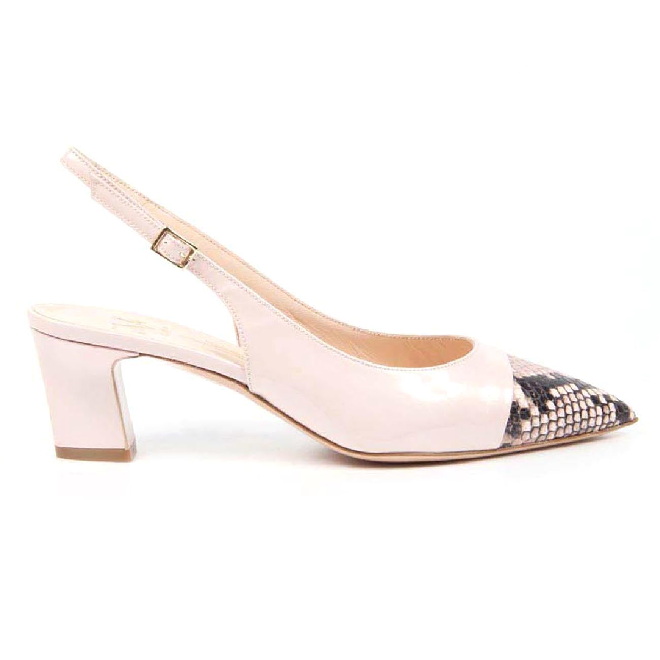 V 1969 Italia Womens Slingback Pump 5532-LID55 PE DIAMANTCIP STAMPATO DIAMANT CIPRIA