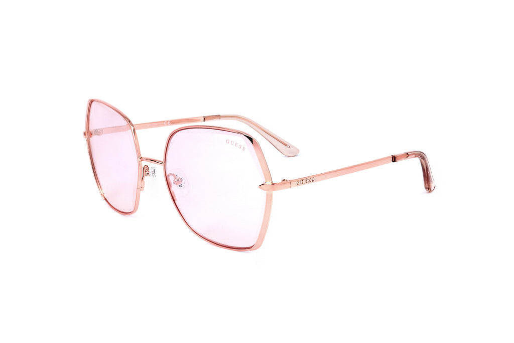Occhiali da sole da donna Guess GU7721 28U 60 19 140 ORO ROSA LUCIDO