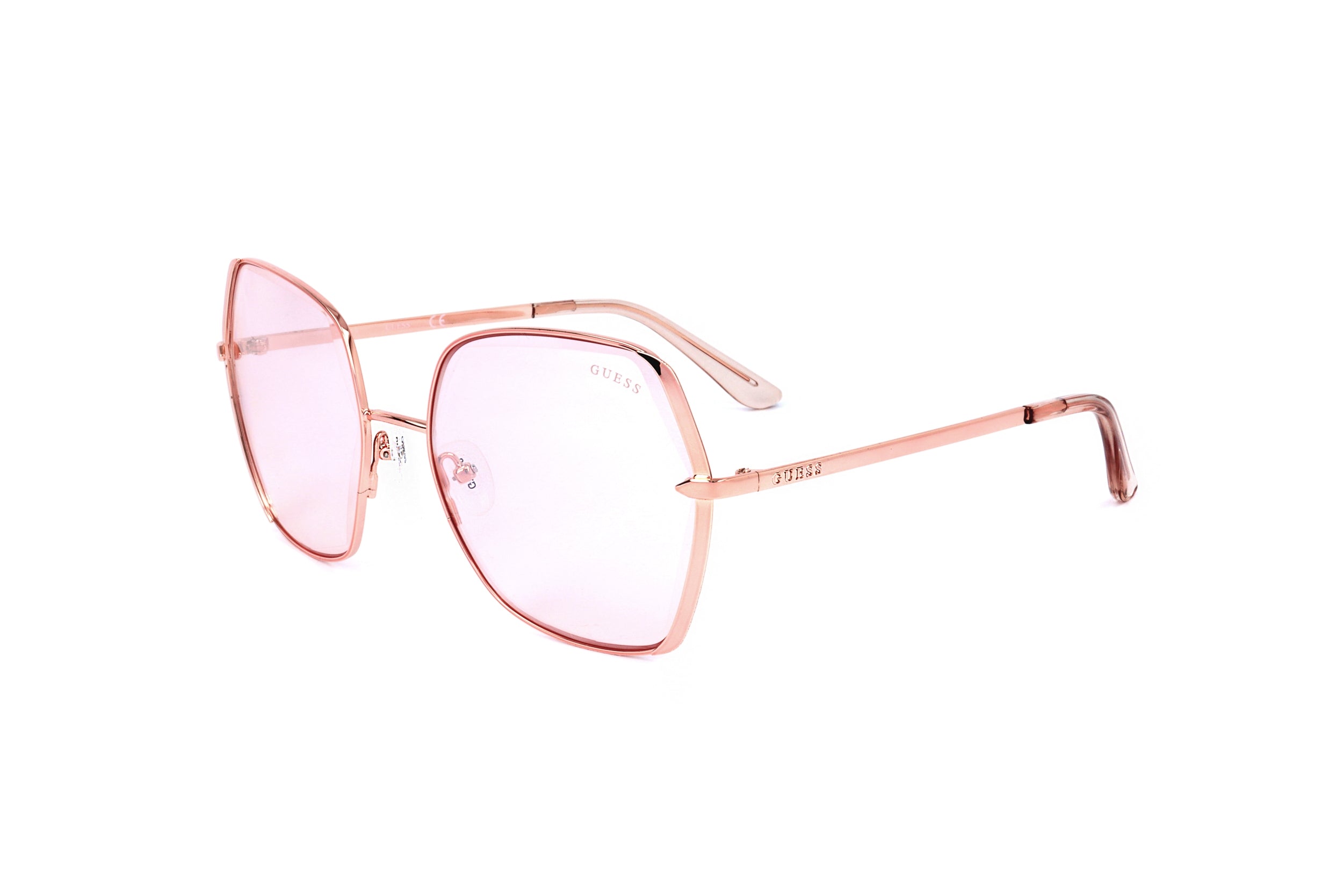 Occhiali da sole da donna Guess GU7721 28U 60 19 140 ORO ROSA LUCIDO