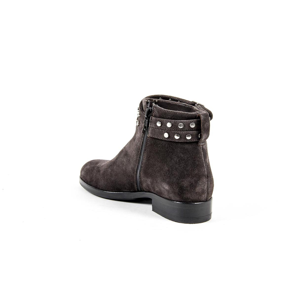 Stivaletto Donna V 1969 Italia DORIS CAMOSCIO FANGO SCURO