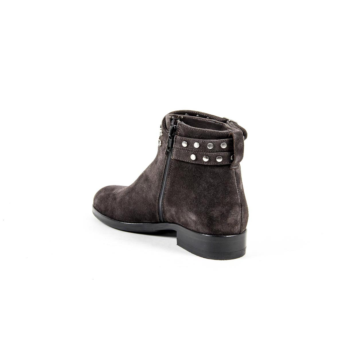 Stivaletto Donna V 1969 Italia DORIS CAMOSCIO FANGO SCURO