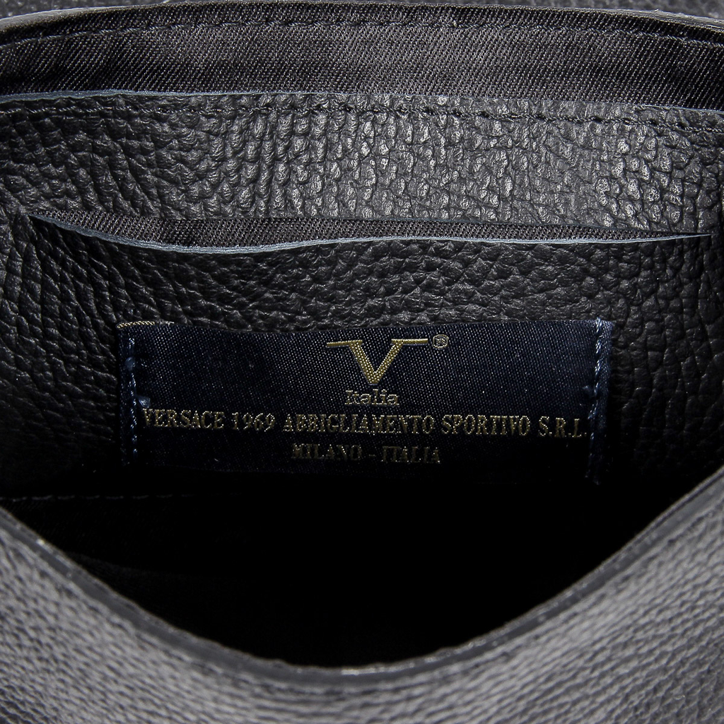 V 1969 Italia Borsa da donna nera DUBLINO