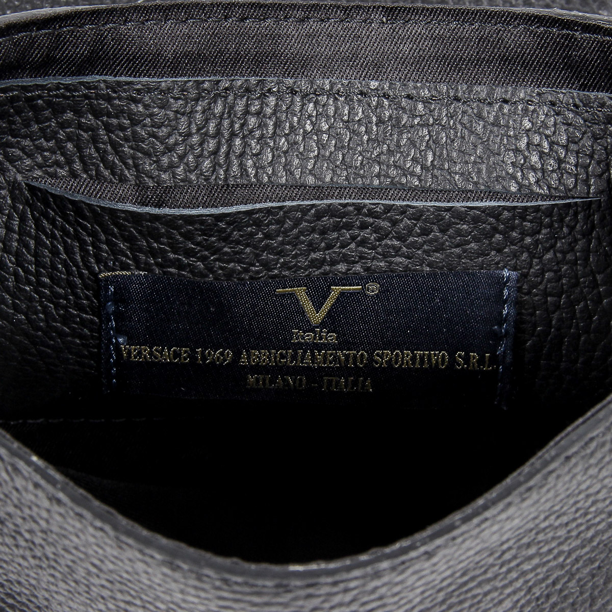 V 1969 Italia Borsa da donna nera DUBLINO
