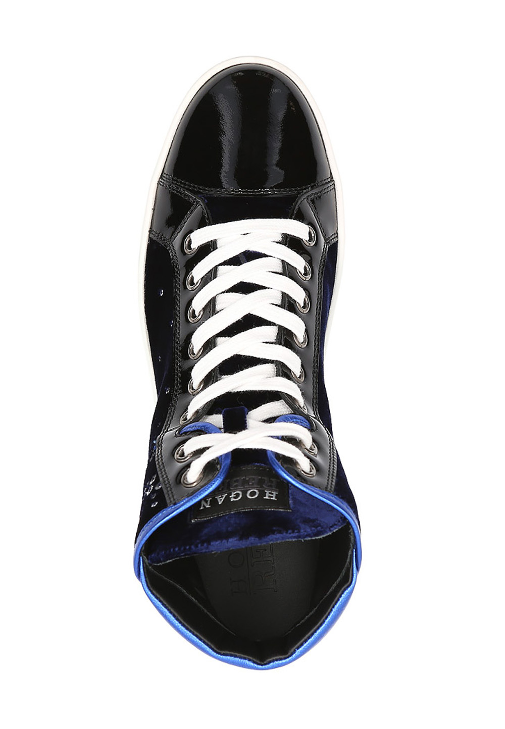 Hogan Sneaker Donna Nero Rebel HXW1820N26166ZQ414M