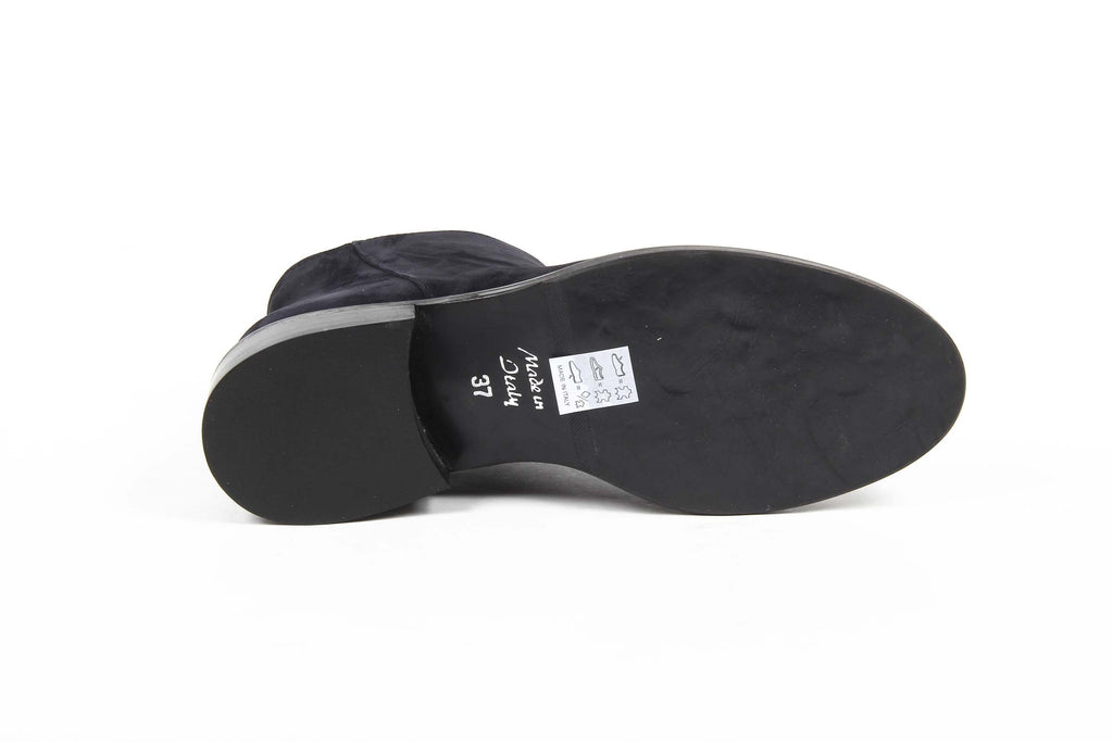 Stivaletto Donna V 1969 Italia C13 CAMOSCIO BLU