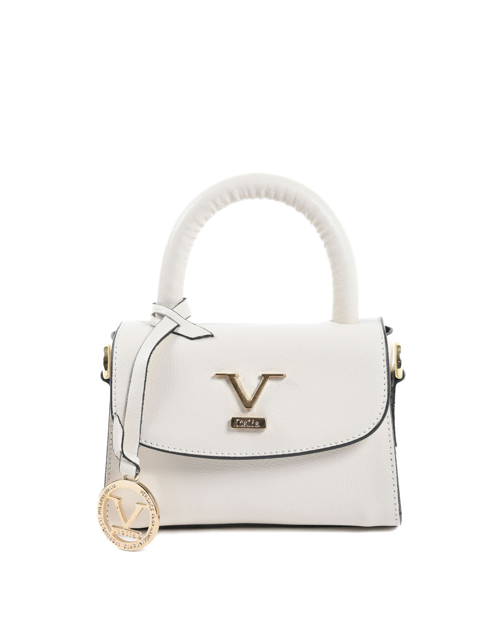 Mini borsa da donna V Italia Crema GAR10V-S PALMELLATO PANNA