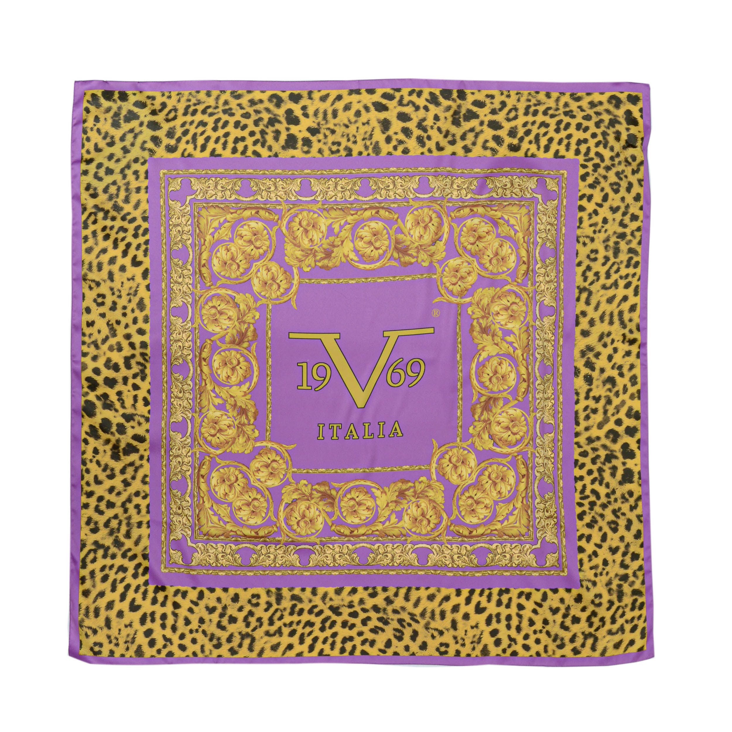19V69 Italia Foulard Donna Multicolor ANIMALIER BAROCCO V02