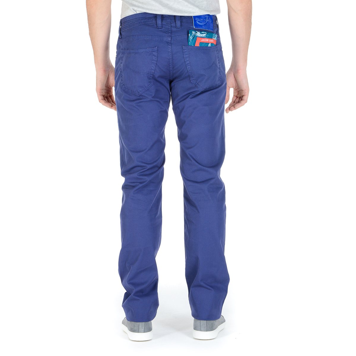 Pantaloni da uomo Jacob Cohen J620 blu