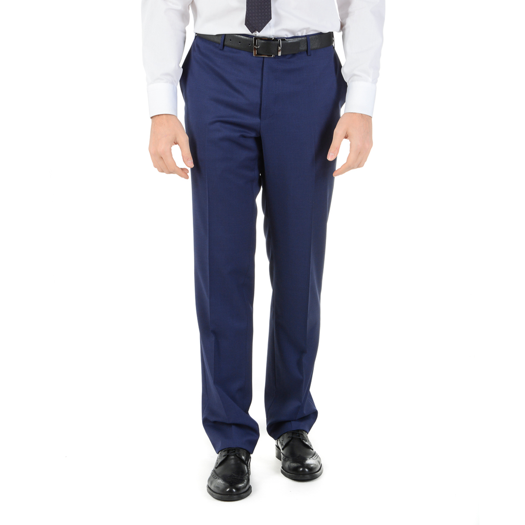 Abito da uomo Corneliani maniche lunghe blu Super 130's