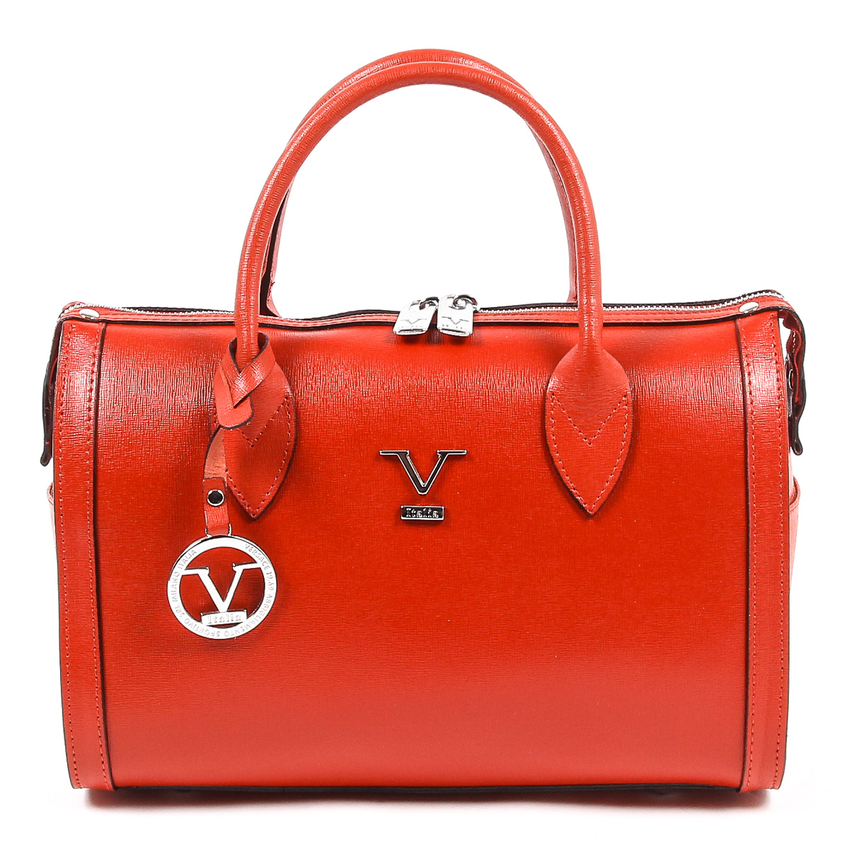 Borsa da donna V 1969 Italia V014-S SAFFIANO ROSSO