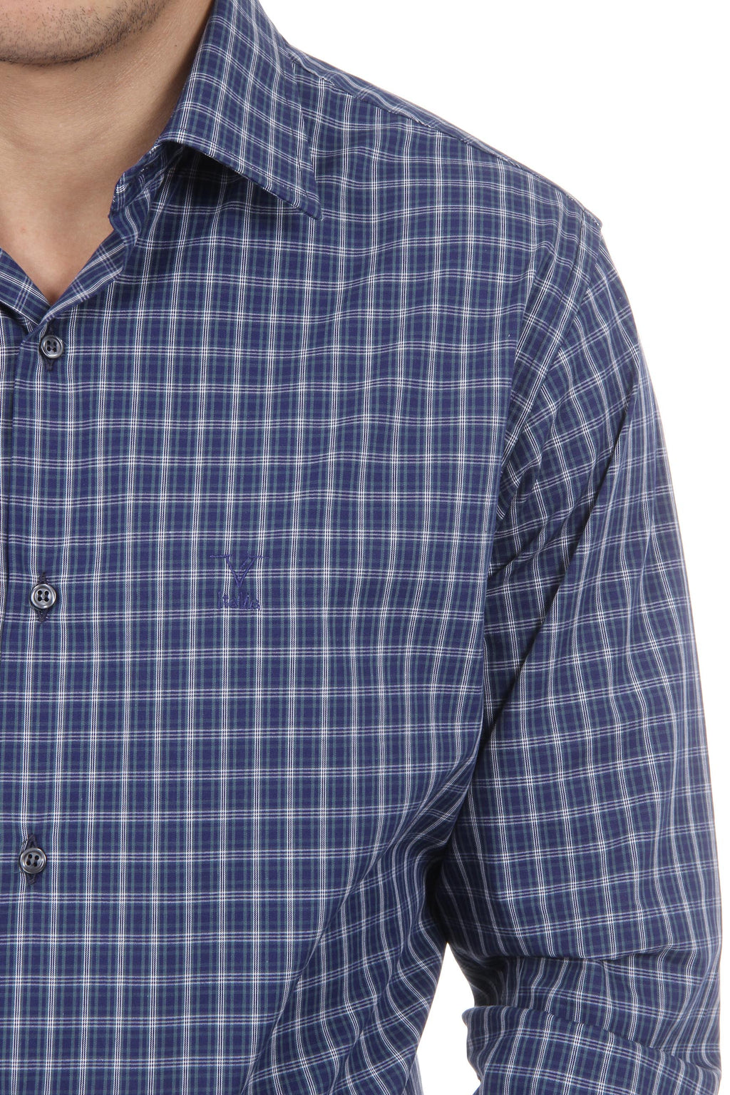 V 1969 Italia Camicia da uomo Modern Classic Fit 377 VAR. 033