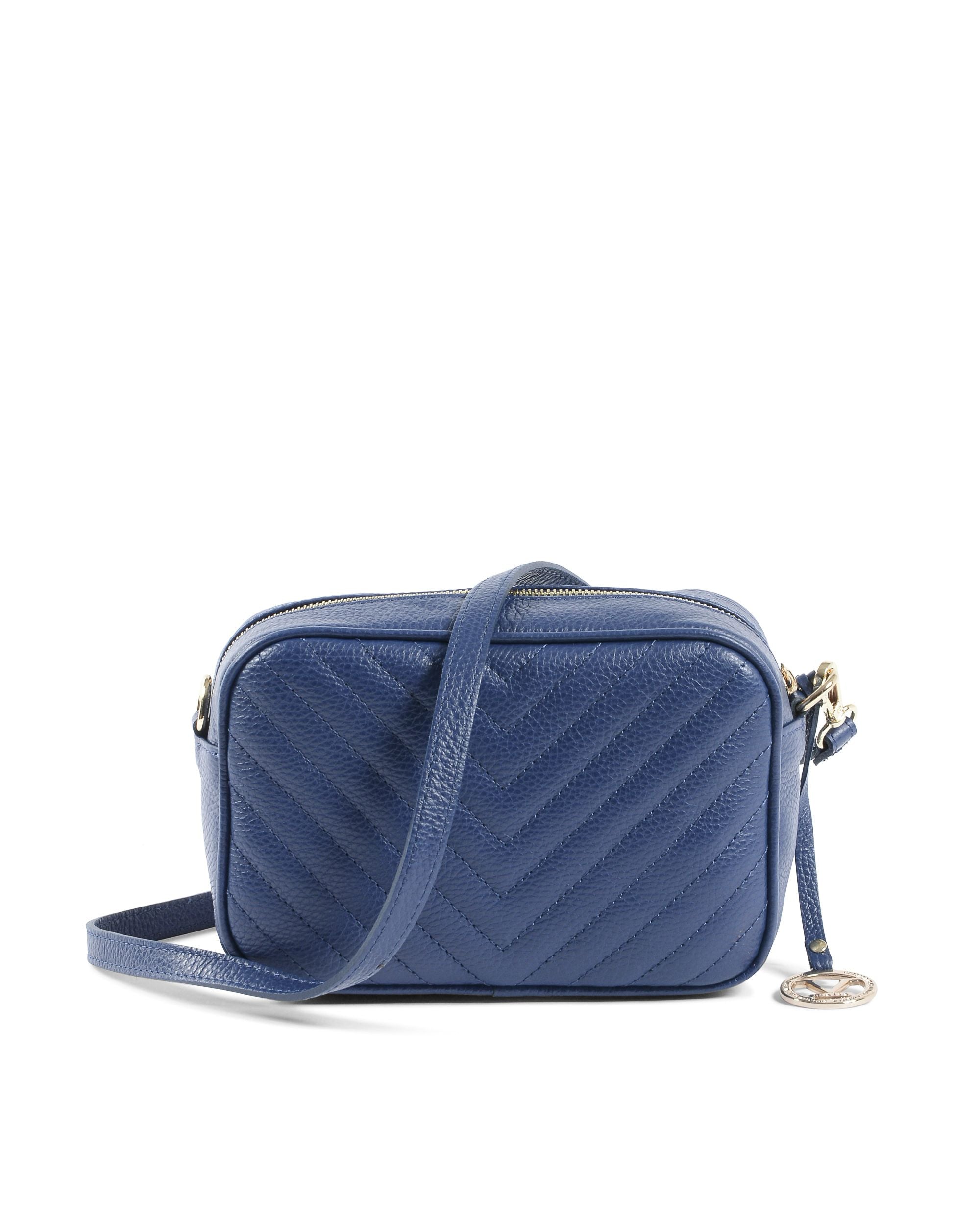 Borsa a mano da donna V Italia Blu V101 52 DOLLARO BLUE JEANS