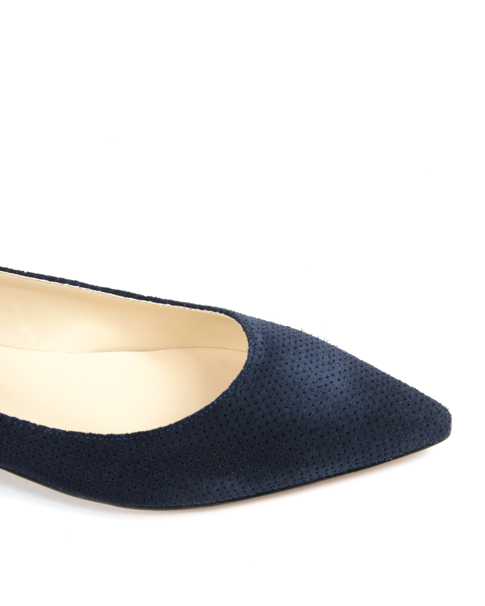 19V69 Italia Womens Ballerina Navy Blue 4747 TRAF CAM BLU OCEANO