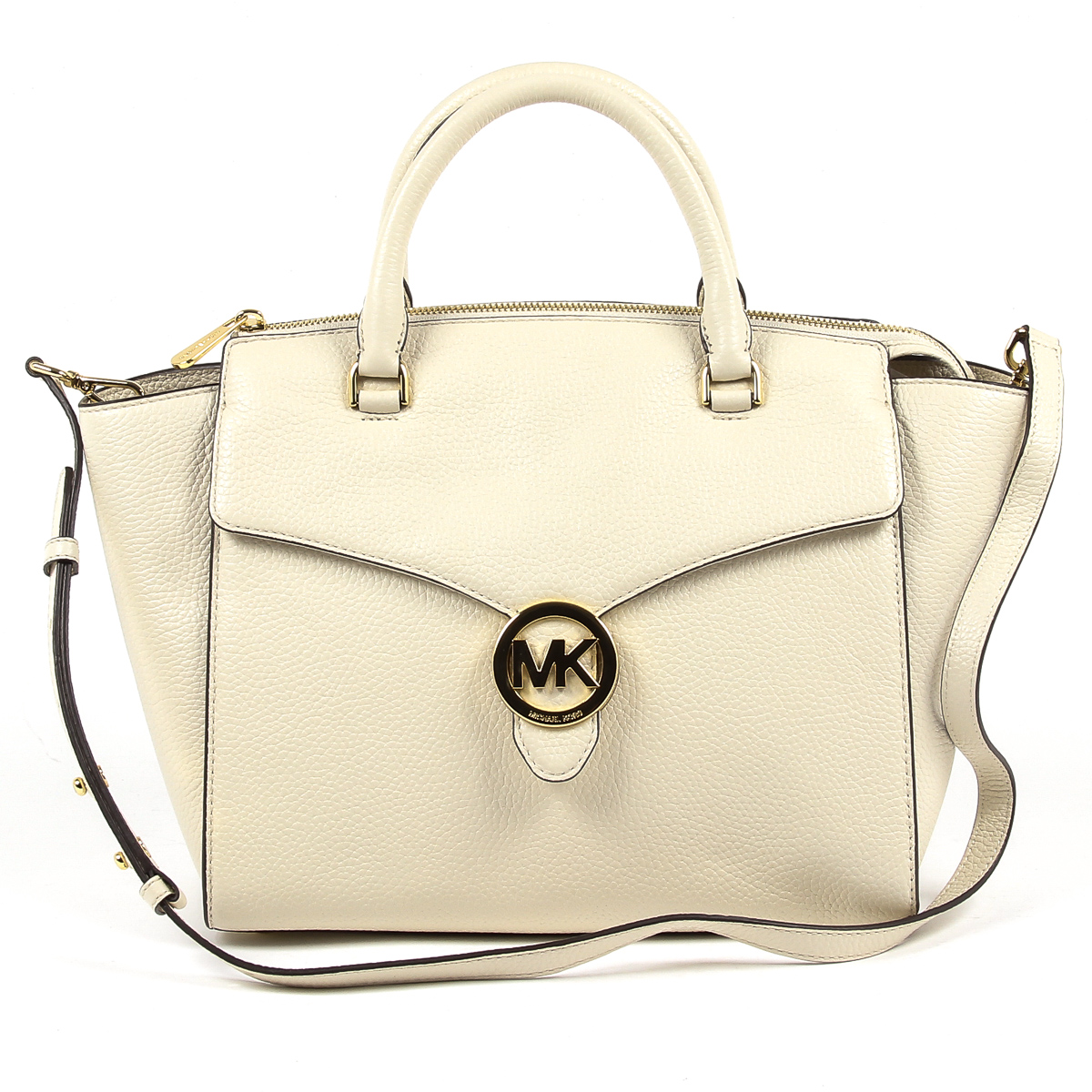 Borsa a mano da donna Michael Kors VANNA 35T7GV3S3L ECRU