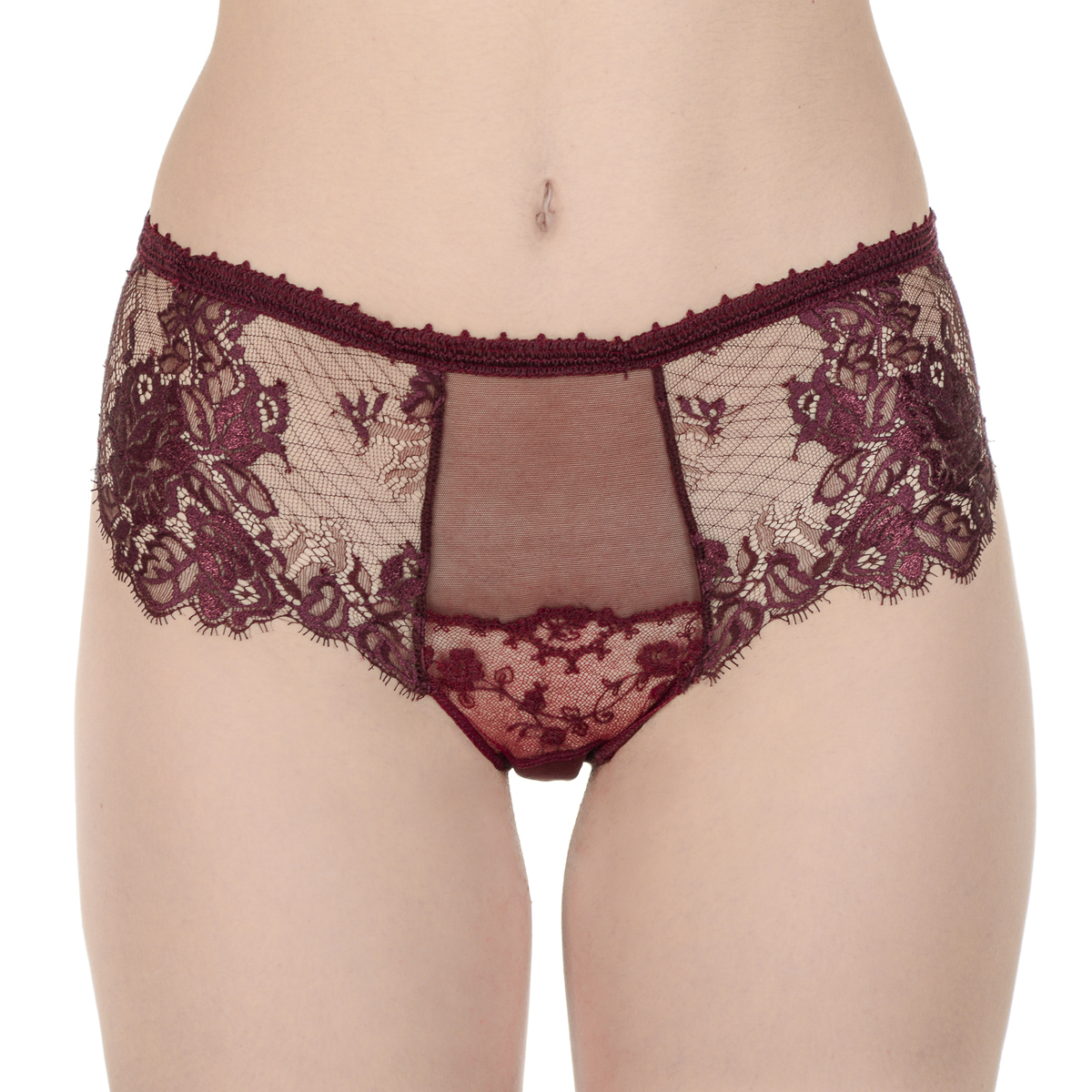 La Perla Top Donna Slip Bordeaux