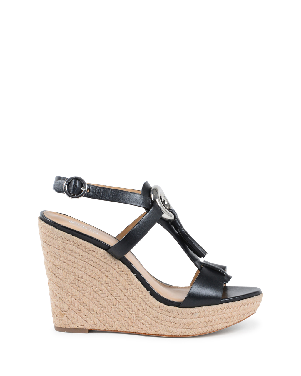 Sandalo con zeppa da donna Michael Kors nero DARIEN