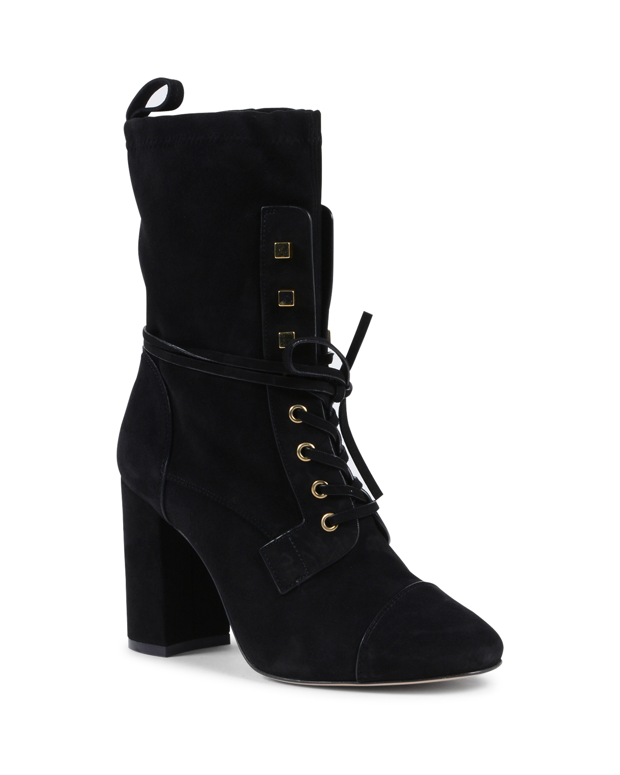 Stuart Weitzman Stivaletto corto da donna nero VERUKA