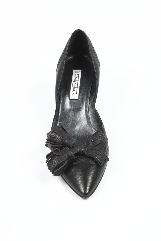 Sebastian Milano décolleté da donna S1980 NERO