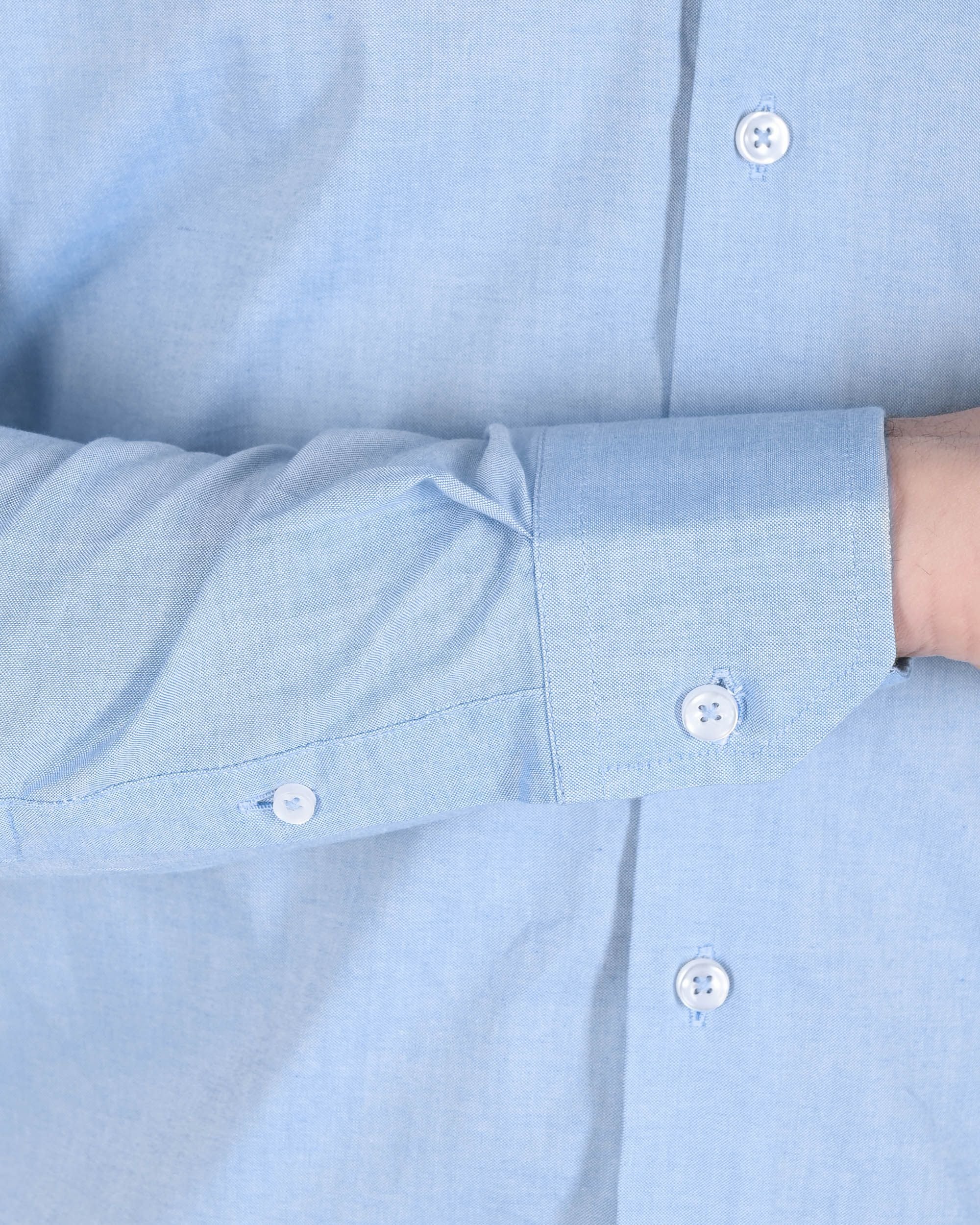 Camicia Uomo 19V69 Italia FILAFIL AZZURRO