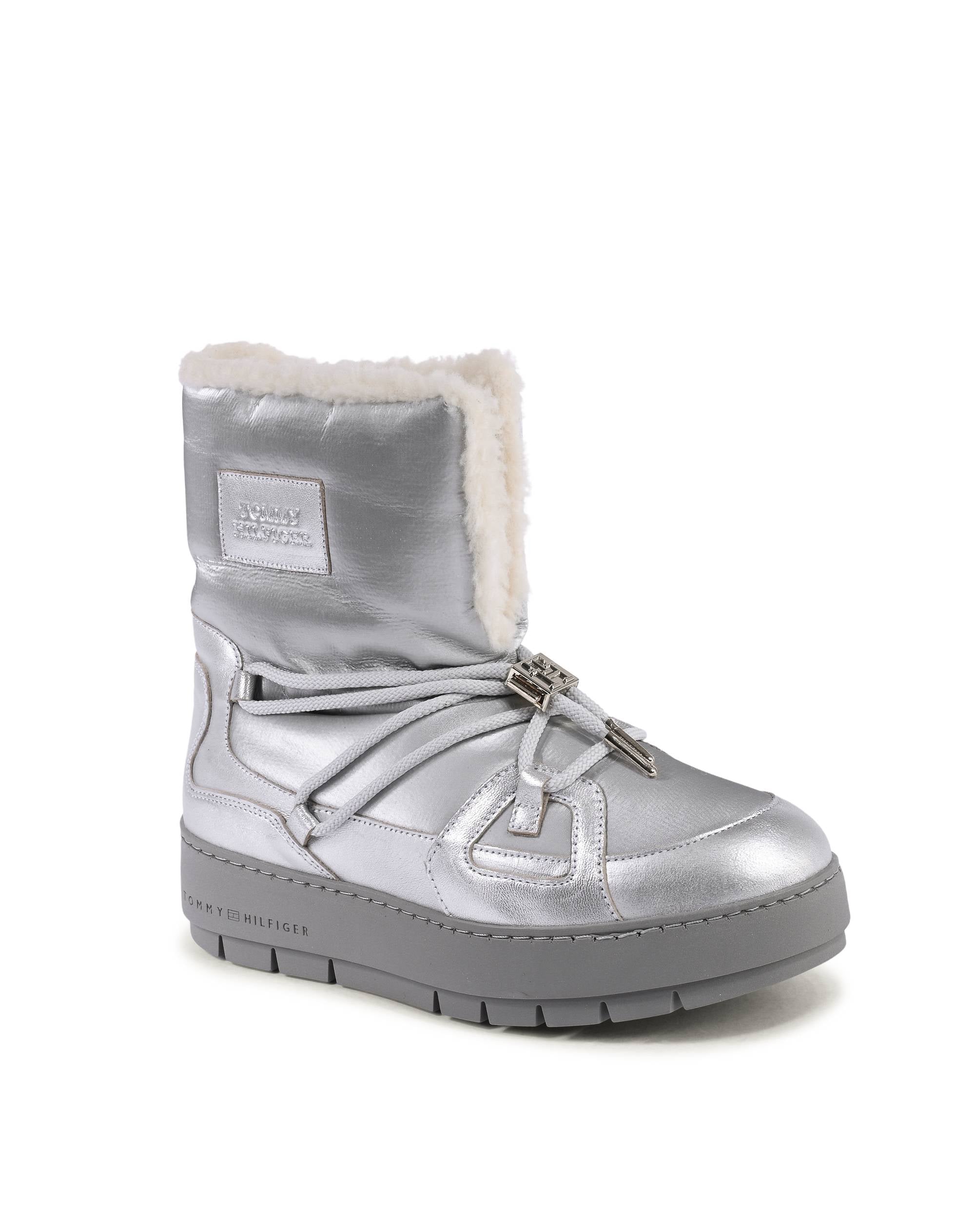 Tommy Hilfiger Donna Stivali GRIGIO FW0FW075060IM