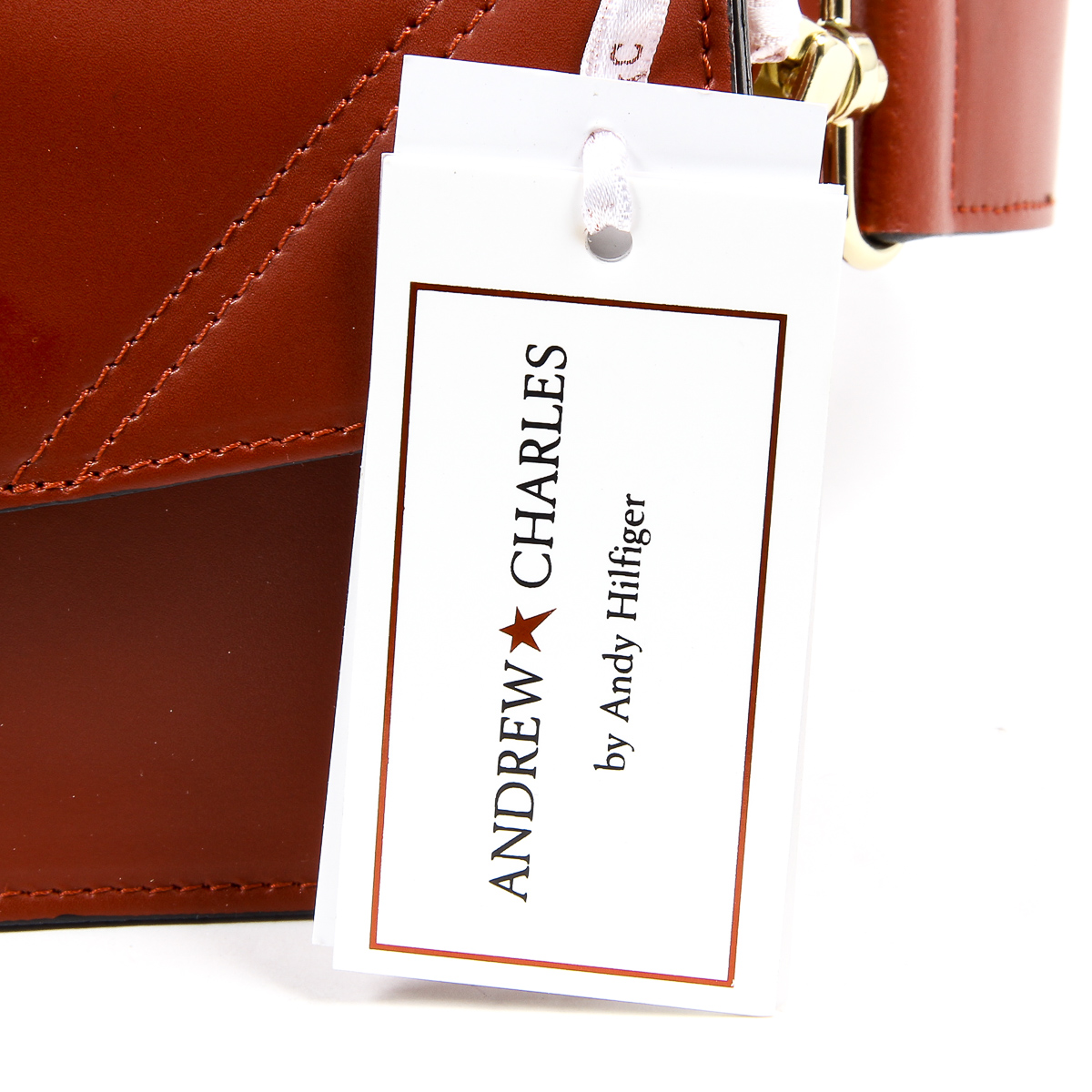 Borsa a mano da donna Andrew Charles rossa CAITLYN