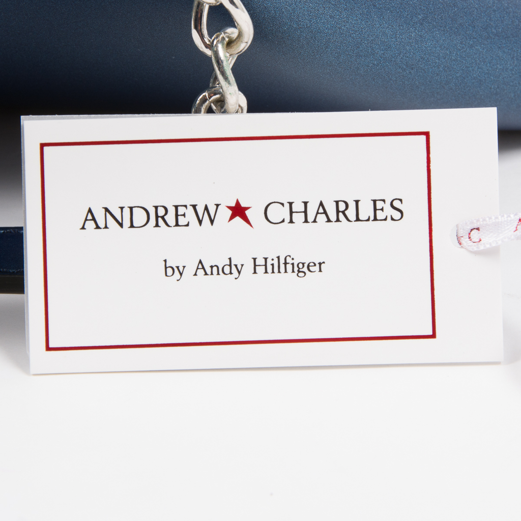 Borsa a mano da donna Andrew Charles Blu KEY