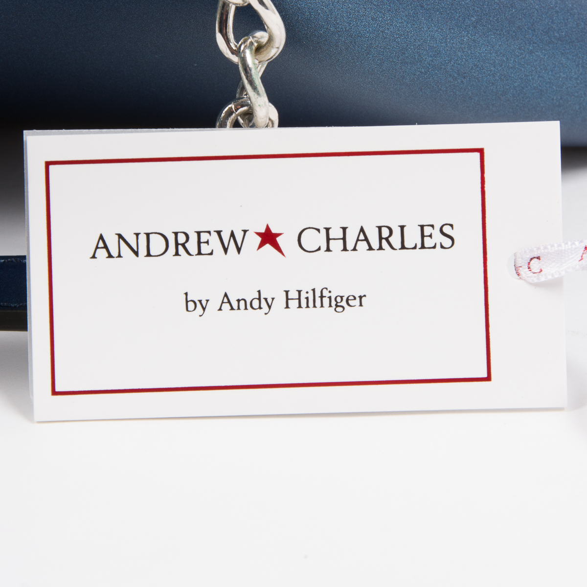 Borsa a mano da donna Andrew Charles Blu KEY