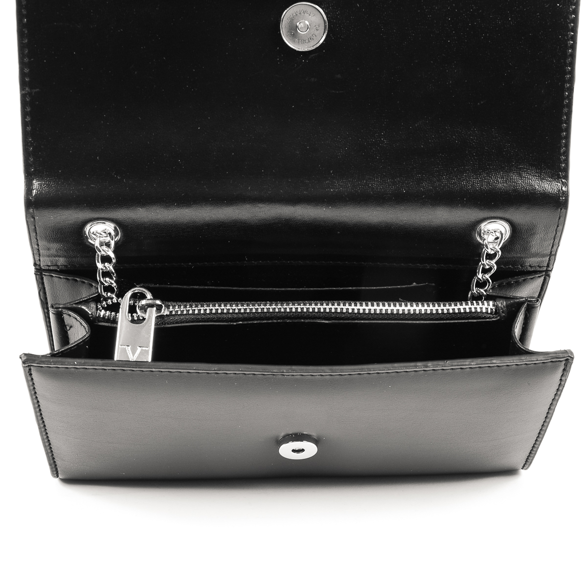 V 1969 Italia Borsa da donna nera BOLLA